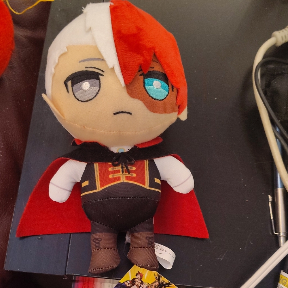 My hero academia plush Toy with Red Cape